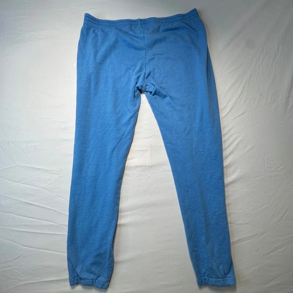 Rebel Yell Womens 1962 Graphic Sweatpants Blue Joggers Size S Made in USA